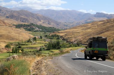 Alamut Valley in Iran